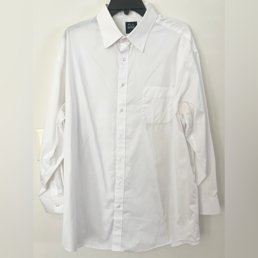 Jos A. Bank Classic White Men's Shirt